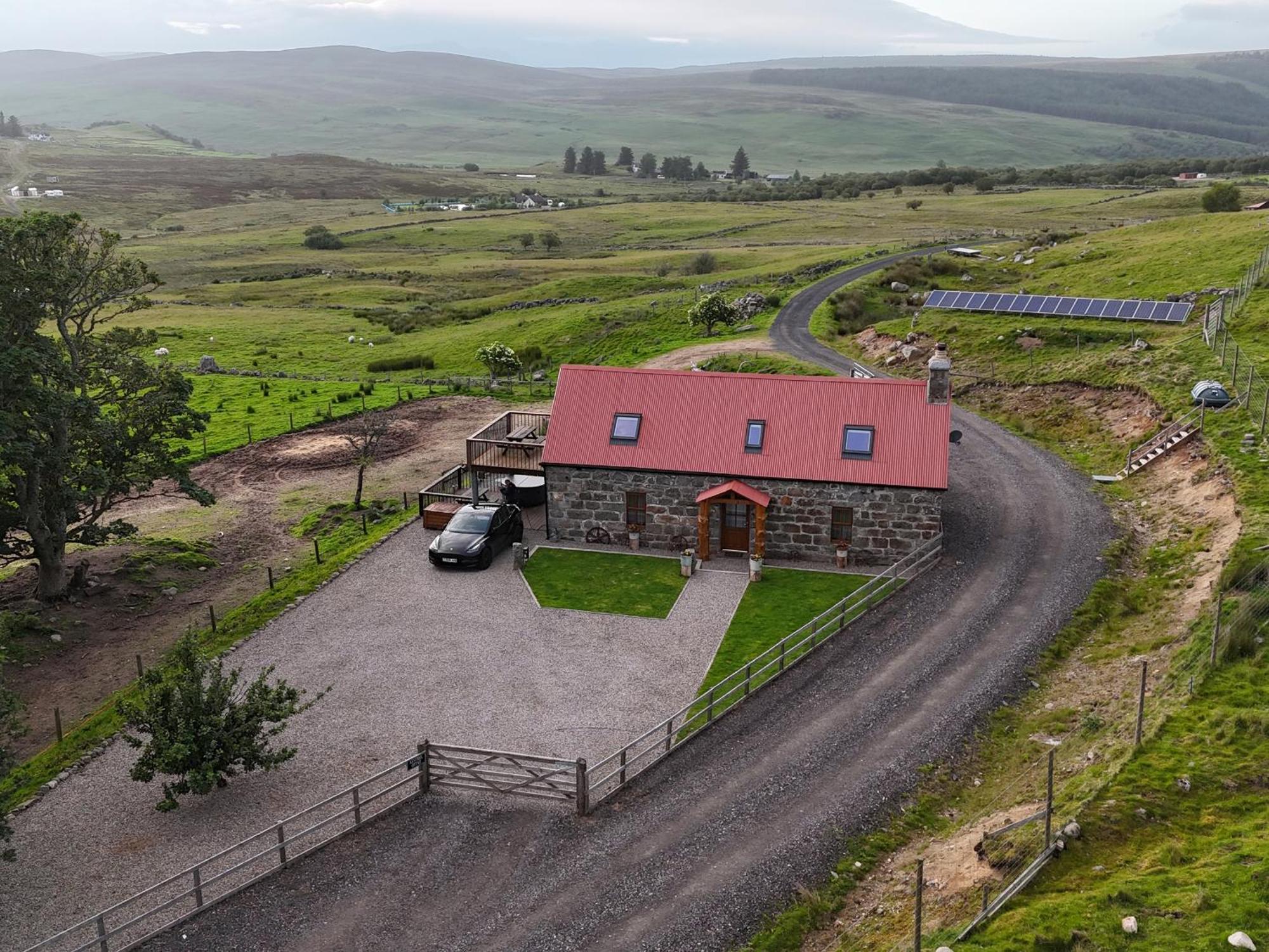 Kestrel Cottage Rogart المظهر الخارجي الصورة